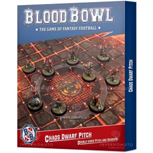 Blood Bowl: Chaos Dwarf Team Pitch & Dugouts *DAY ONE: 12/10/2024
