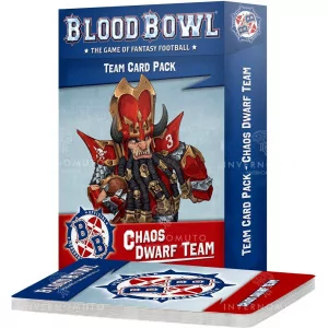 Blood Bowl: Chaos Dwarf Cards *DAY ONE: 12/10/2024