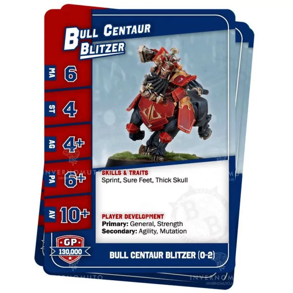 Blood Bowl: Chaos Dwarf Cards *DAY ONE: 12/10/2024