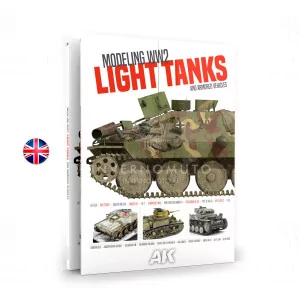 AK130020 | Modeling WW2: Light Tanks And Armoured Vehicles