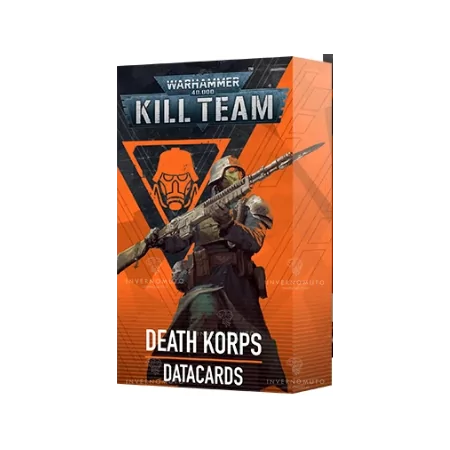 Kill Team: Datacards Death Korps ENGLISH *DAY ONE: 21/12/2024