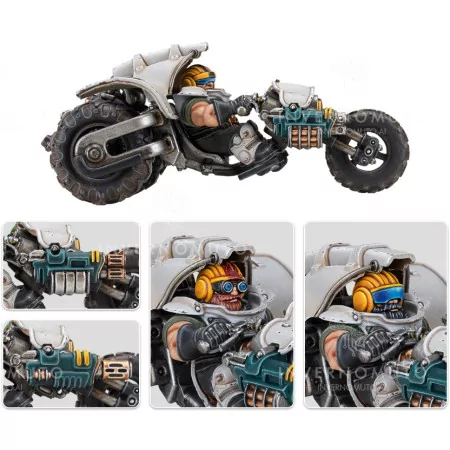 Necromunda: Ironhead Squat Svenotar Scout Trikes | Box 4 *DAY ONE: 11/01/2025