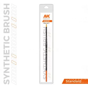 AKB008 | Synthetic Brush Round 1