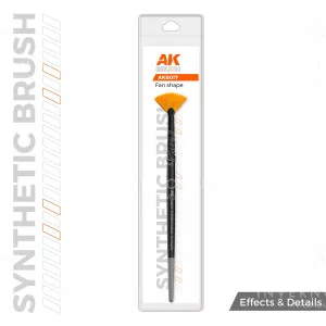 AKB017 | Synthetic Brush Fan Shape