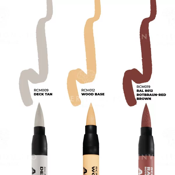 RCM104 | Real Colors Markers: Ships & Decks Set [3]