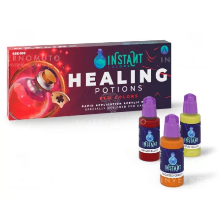 Scale75 Instant Colors: SSE-100 HEALING POTIONS Set | Colori Rossi | 8x17ml