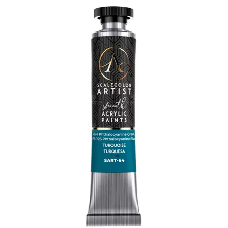 Scale75 Artists Color: SART-64 Turquoise | 20ml