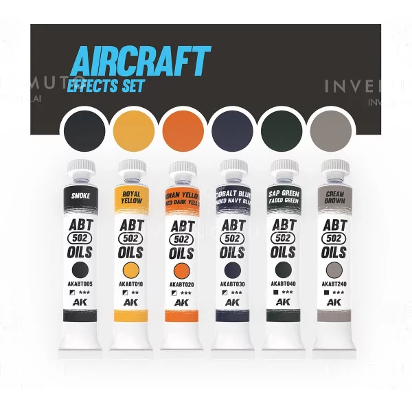 ABT305 | Abteilung 502 Set Oils: Aircraft Effects Set | 6x20ml