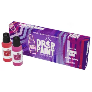 Scale75 Drop&Paint: SSE-115 Purple Rain Set | 8x17ml