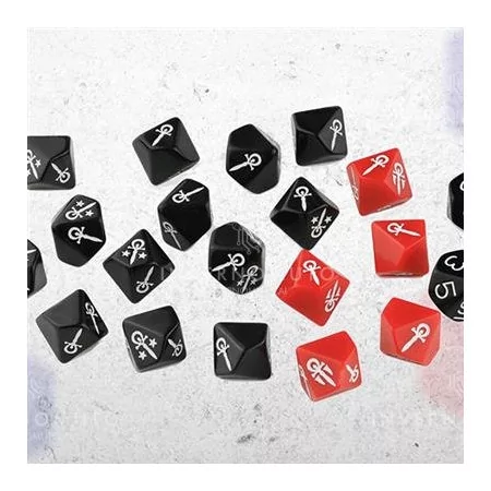 Vampiri La Masquerade - Set di Dadi