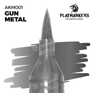 AKM001 | Ak Interactive: Playmarker - Gun Metal *DAY ONE: 30/04/2025