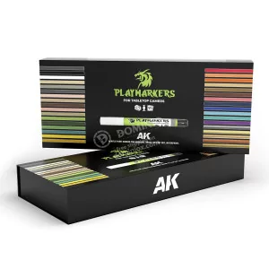 AKM150 | Ak Interactive: Playmarker - Special Box Full Range | 34 Markers *DAY ONE: 30/04/2025 2