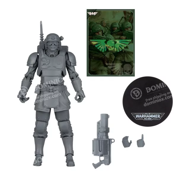 Warhammer 40k Action Figure: Kasrkin (Astra Militarum) Artist Proof