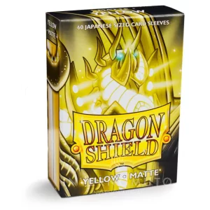 Dragon Shield: Mini Japanese | 60 | Matte Yellow