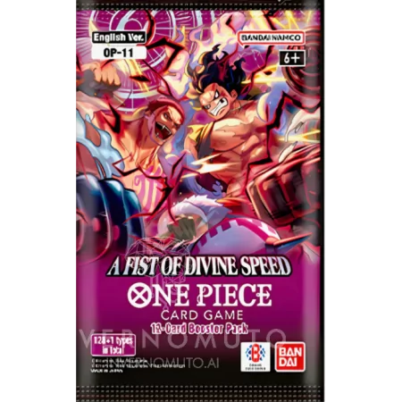One Piece Card Game OP-11: A Fist of Divine Speed Booster ENG