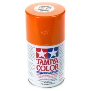 PS-62 Spray Tamiya Polycarbonate Pure Orange | 100ml [EUROPE ONLY]