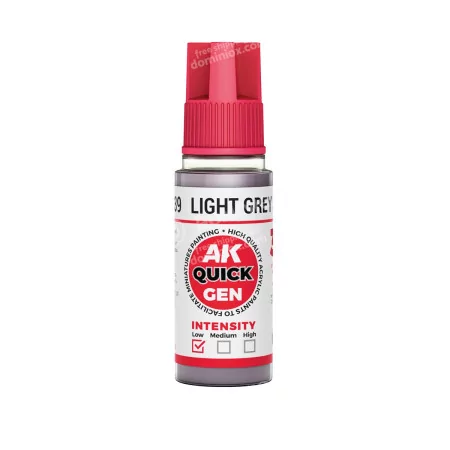 AK17039 | Quick Gen: Light Grey Shadow  | 18 ml