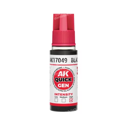 AK17049 | Quick Gen: Black  | 18 ml