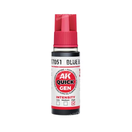 AK17051 | Quick Gen: Blue Black  | 18 ml