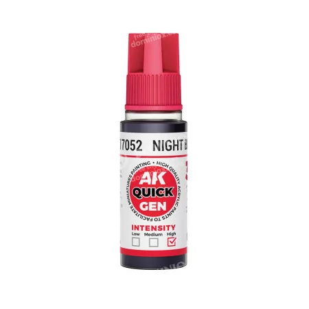 AK17052 | Quick Gen: Night Black  | 18 ml