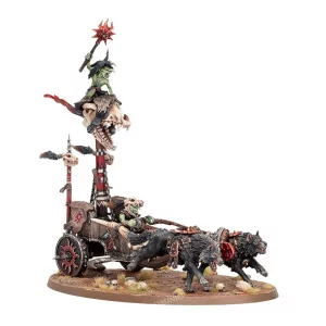 Gloomspite Gitz: Snarlboss on War-Wheela | Box 1 2