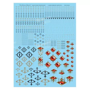 Horus Heresy: Sons Of Horus Transfer Sheet