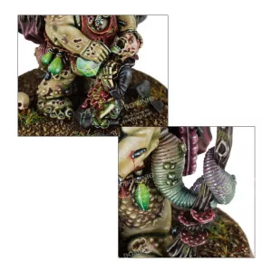 Maggotkin of Nurgle: Festus the Leechlord Finecast | Blister 1 2