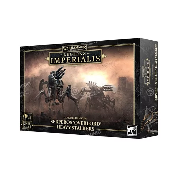 Legions Imperialis: Dark Mechanicum Serperos Overlord Heavy Stalkers | Box 4