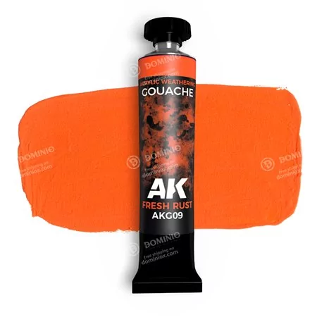 AKG09 | Ak Gouache: Fresh Rust | 20ml
