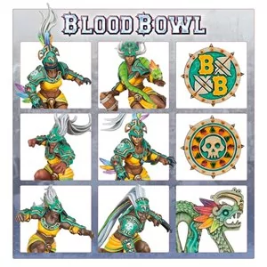 Blood Bowl: Amazons Team Kara Temple Harpies | Box 12 2