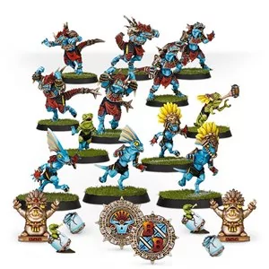 Blood Bowl: Lizardmen Gwaka'moli Crater Gators | Box 12