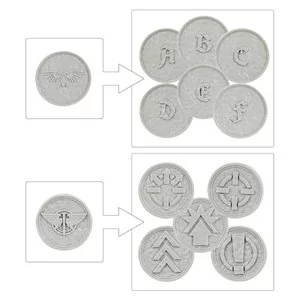 Legions Imperialis: Order Tokens And Objectives Markers *DAY ONE: 06/09/2025 2