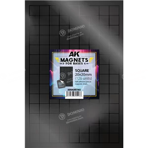 AKMAGNET002 | AK Magnets: Square 20 X 20mm [126] *DAY ONE: 26/09/2025