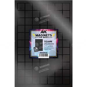 AKMAGNET003 | AK Magnets: Square 25 X 25mm [77] *DAY ONE: 26/09/2025