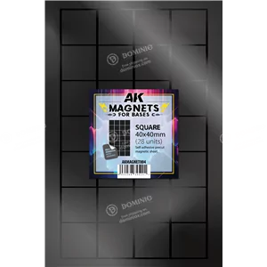 AKMAGNET004 | AK Magnets: Square 40 X 40mm [28] *DAY ONE: 26/09/2025