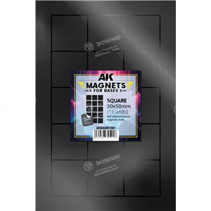 AKMAGNET005 | AK Magnets: Square 50 X 50mm [15] *DAY ONE: 26/09/2025