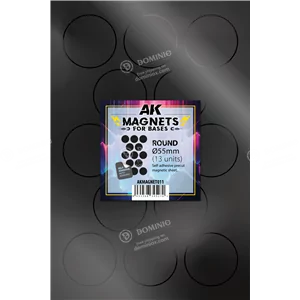 AKMAGNET011 | AK Magnets: Round 55mm [13] *DAY ONE: 26/09/2025