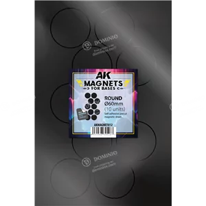 AKMAGNET012 | AK Magnets: Round 60mm [10] *DAY ONE: 26/09/2025