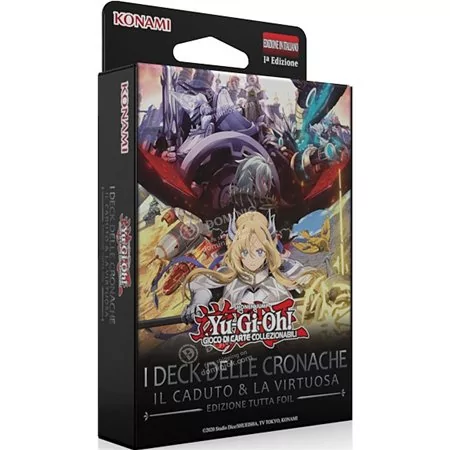 Yugioh! Deck delle Cronache: Il Caduto & la Virtuosa (Ed. Tutta Foil) ITA
