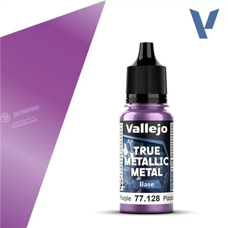 77128 | True Metallic Metal:  Base -Amethyst Purple | 18ml *DAY ONE: 15/11/2025