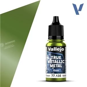 77135 | True Metallic Metal:  Base -Amber Green | 18ml *DAY ONE: 15/11/2025
