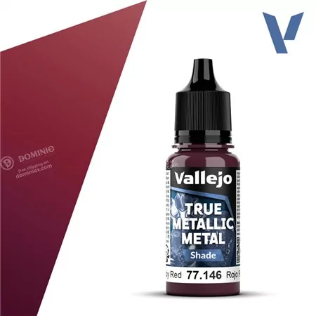 77146 | True Metallic Metal:  Shade - Ruby Red | 18ml *DAY ONE: 15/11/2025