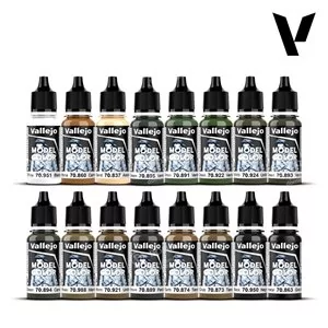 70.109 | Vallejo Model Color Set: Allied Forces WWII | 16x18ml 2