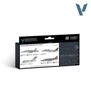 70.114 | Vallejo Model Color Set: German Camouflage WWII | 16x18ml 2