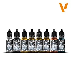 70.118 | Model Color Effects Set: Metallic Colors | 8x18ml 2