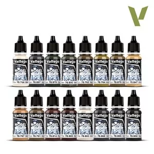 70.255 | Vallejo Model Color Set: German AFV Colors WWII | 16x18ml 2