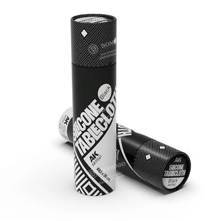 AK9561 | Silicone Tablecloth Black 88,50x30 cm *DAY ONE: 12/12/2025