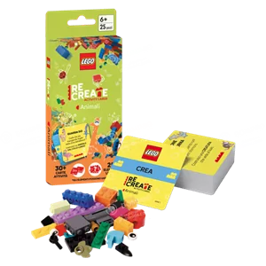 Lego Recreate Activity Cards: Animali