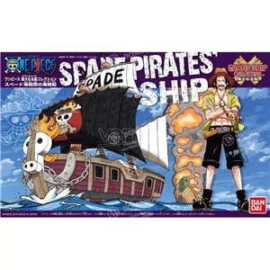 One Piece: Spade Pirates Ship Model Kit
