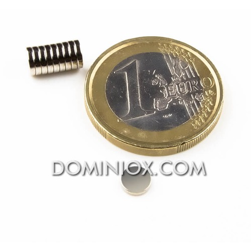 Magneti Cilindrici (10) 5x1mm - attr 300g